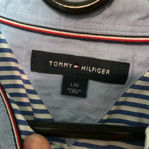Tommy Hilfiger striped button down - Picture 3 of 3